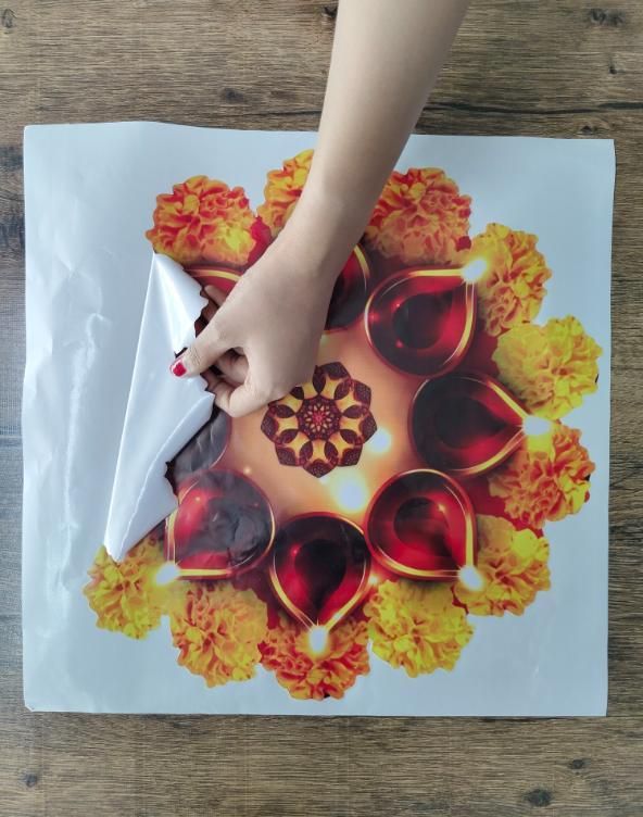 Diwali Rangoli Stickers Genda